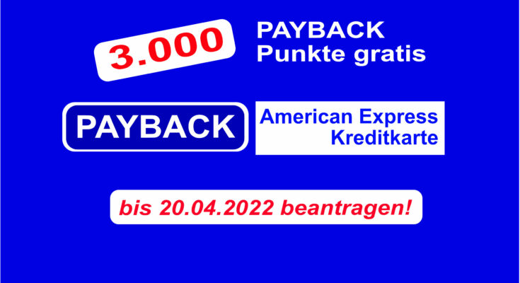 PAYBACK Amex Angebot 20.04.2022
